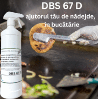 DBS 67 D Detergent pentru îndepărtarea grăsimilor arse de pe inox, în unitățile de tip Fast-Food, 1L